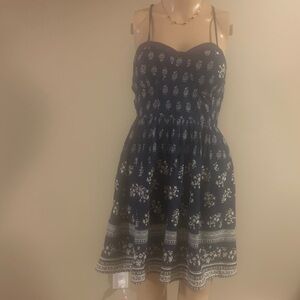 American Rag Navy and White Dress, size small